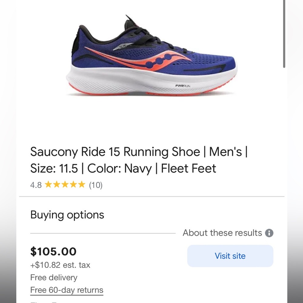 SAUCONY Ride 15 - Picture 5 of 9